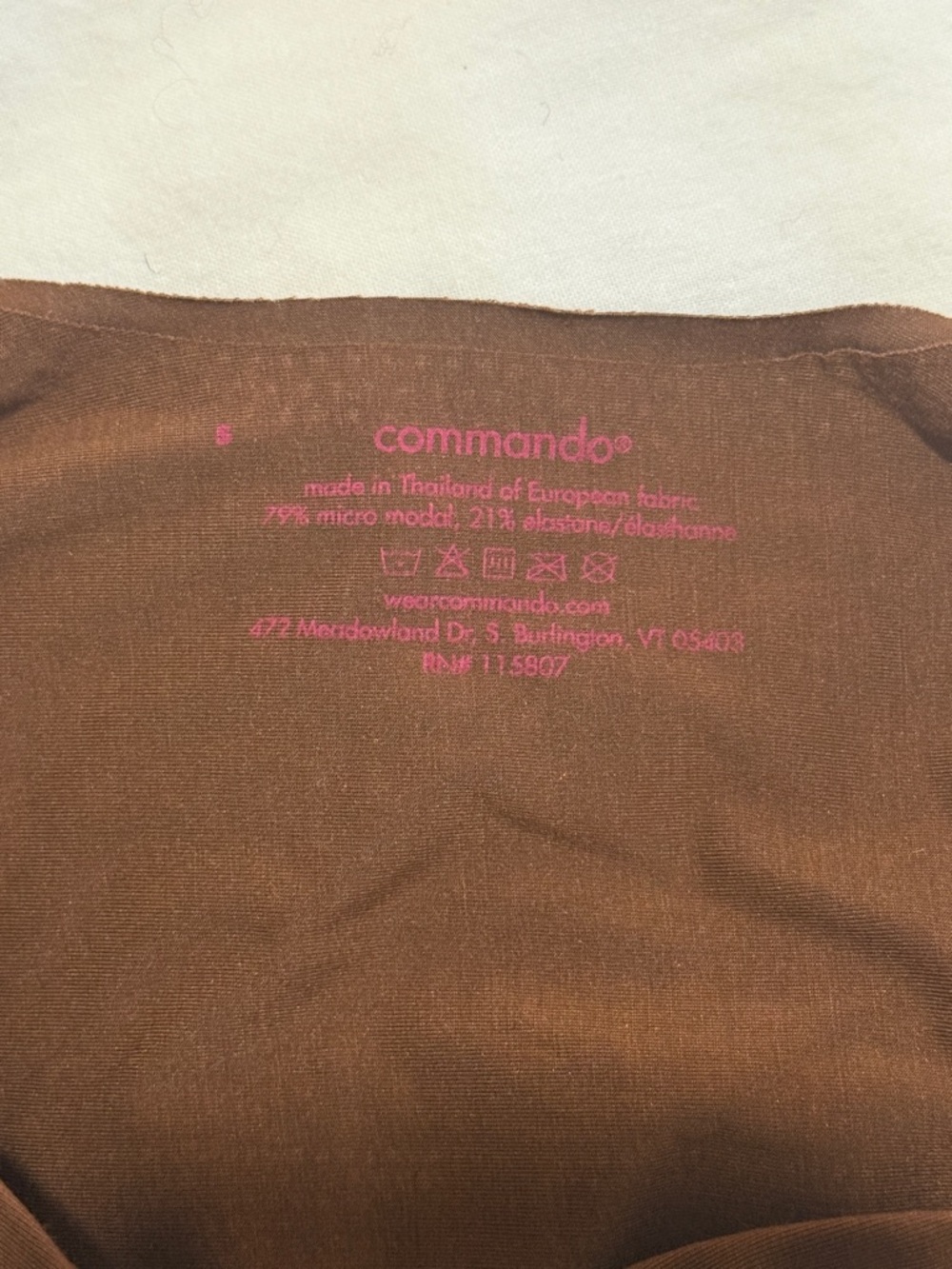 NWT - Commando Butter Soft-support Bodysuit - Picture 5 of 7